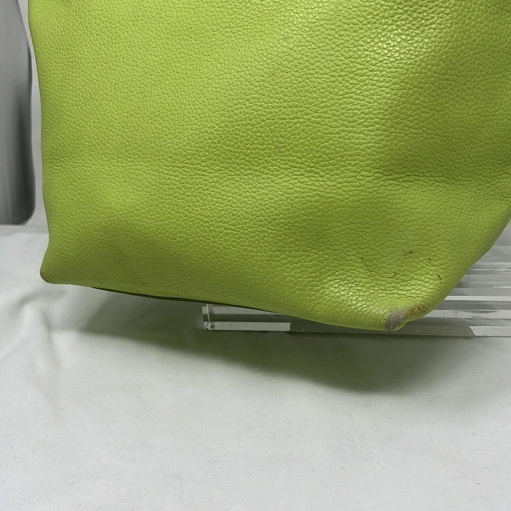 Longchamp Pebbled Leather Small Le Pliage Top Handle Zip Bag - Picture 5 of 13